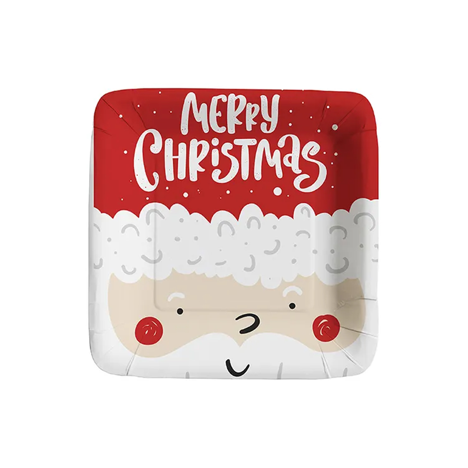 Christmas Disposable tableware set party supplies paper cup