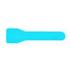 Disposable Custom Printed Food Grade Scoop Paper Pulp Biodegradable Yogurt and Dessert Ice Cream Paper Spoon