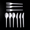 Custom Disposable Tableware Dinnerware Cutlery Disposable Cutlery Set Birthday Party Biodegradable Wedding Picnic PLA Tableware