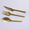 Sugarcane Pulp Cutlery Disposable Knife Bagasse Forks and Spoons