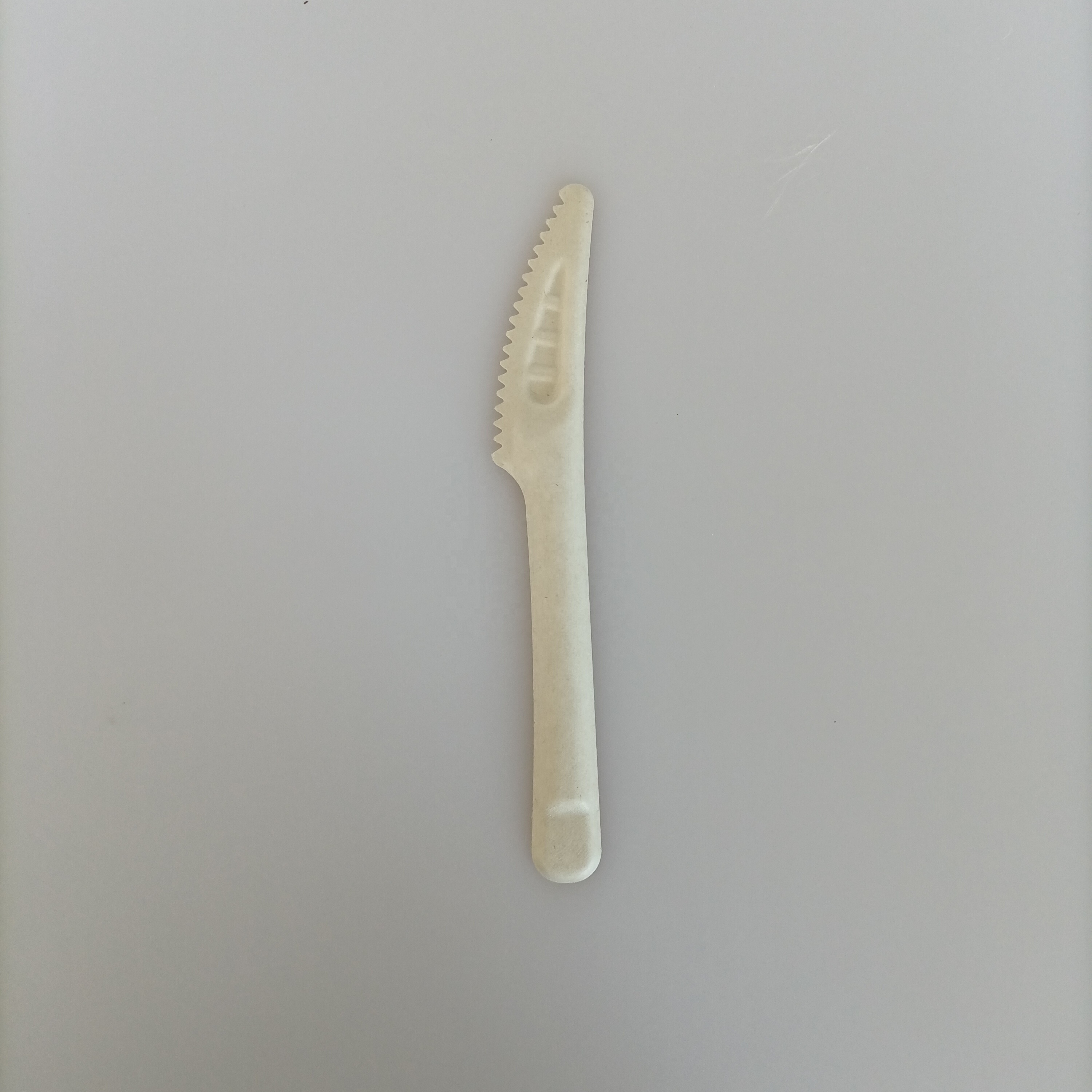 Eco-Friendly Biodegradable Disposable Cutlery for Snack Foods & Ice Cream Paper Pulp Knife Fork & Spoon Set for Camping