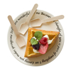 Ready to Ship Direct Sale Ice Cream Biodegradable Disposable wood Spoons for Dessert Wholesale New Trends
