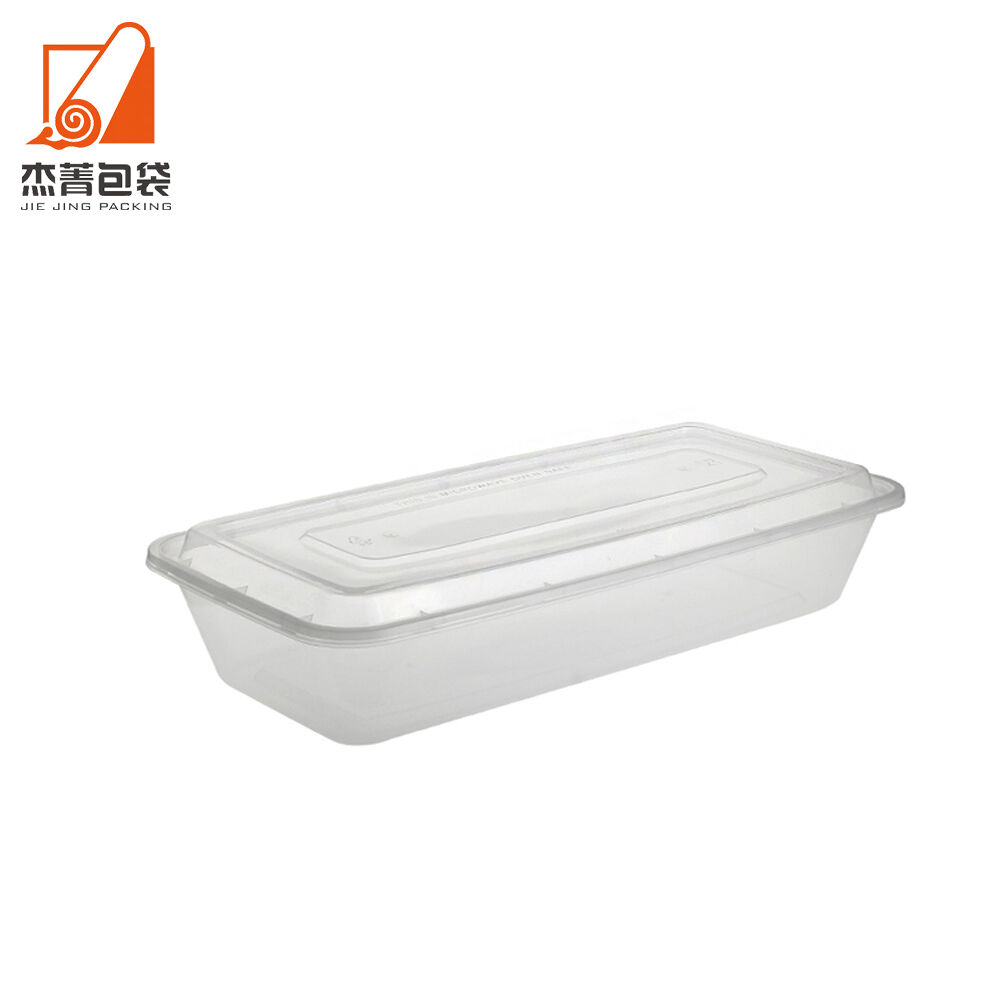 2800ml Disposable Plastic Salad Lunch Food Container With Lid 1500ml Microwavable Party Food Box