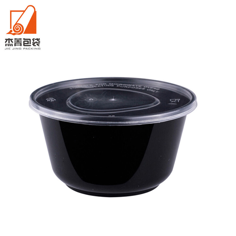 Disposable Takeaway 450ml Disposable Plastic Salad Soup Bowl 450ml Food Container