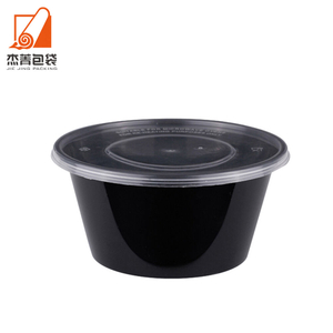 Modern Design Disposable 800ml Salad Noodle Soup Bowl with Lid Microwavable Convenient Take Away Daily Food Container
