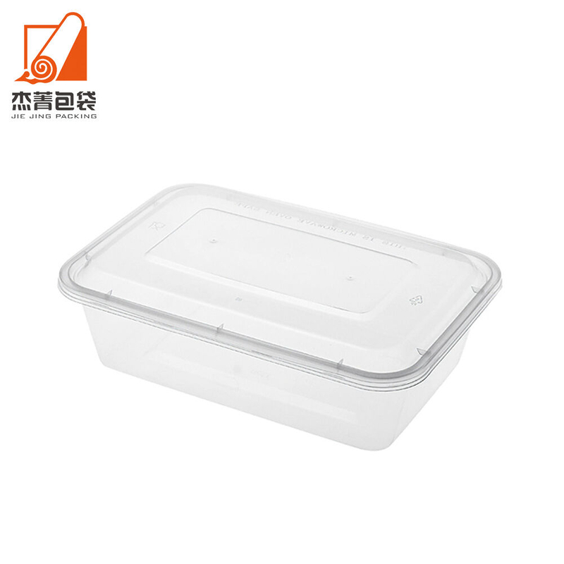 Restaurant Take Away Packing Disposable Plastic Food Container for Food with Lid for Salad Fast Food Meal Fruit Soup