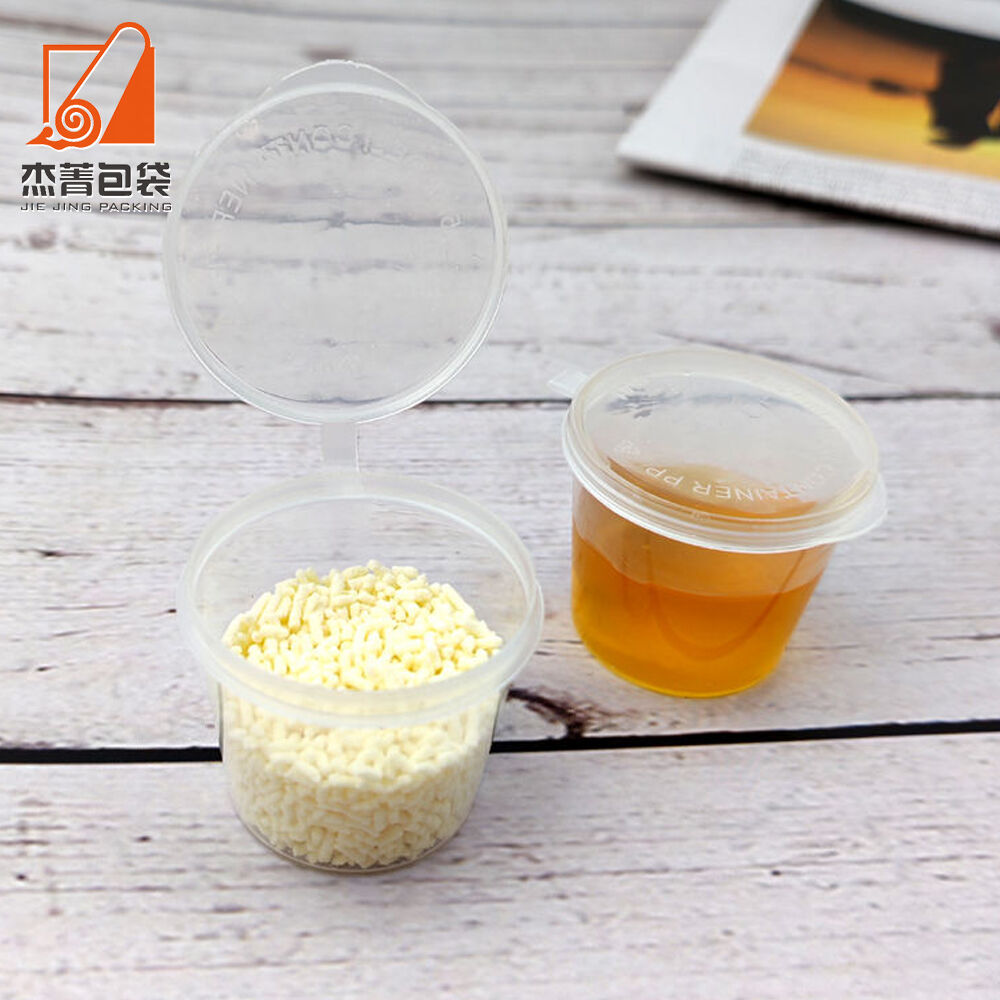Hot Sales Factory Price Wholesaler Sauce Container clear Transparent Plastic Disposable Sauce Cup