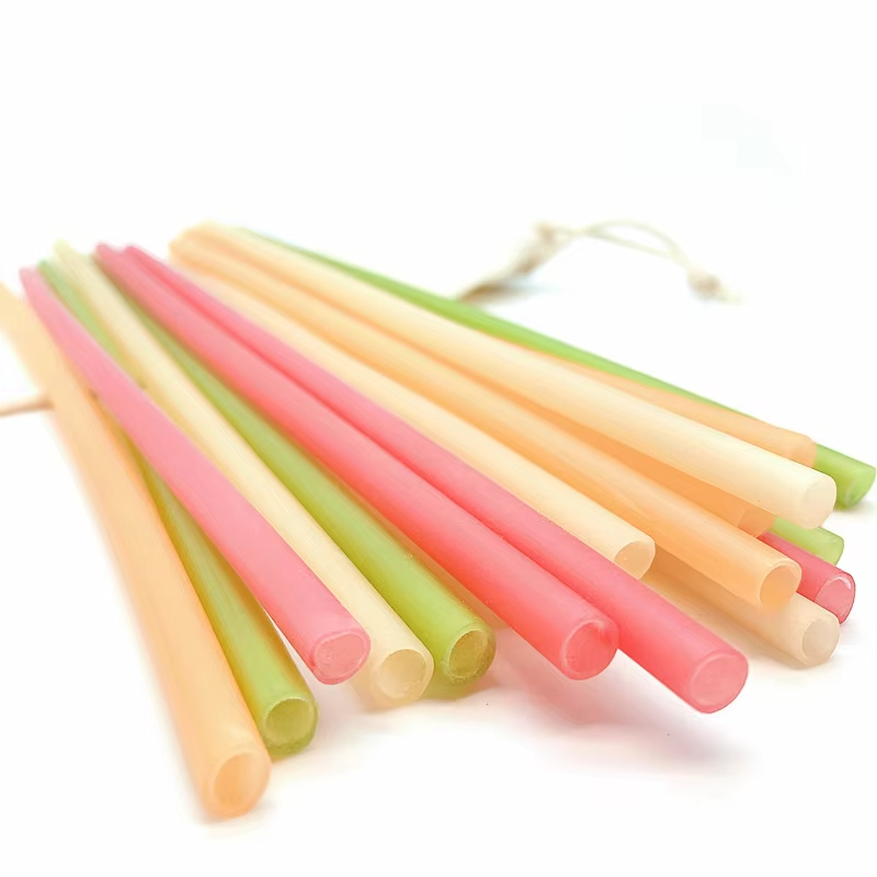 New Product Disposable Natural Biodegradable Drinking Rice Wheat Straws