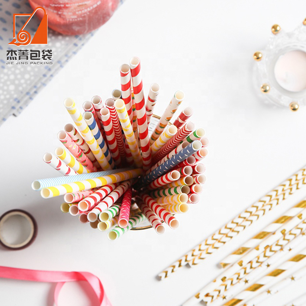 Cheap Paper straw Drink tube Biodegradable straws are durable and environmentally friendly