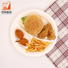 Biodegradable Disposable Sugarcane Bagasse Plate Compostable for Salad
