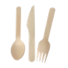 Premium Quality Wooden Cutlery Set for Durability and Longevity