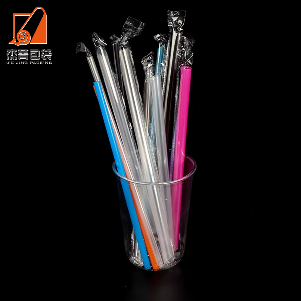 Best Price PLA Bubble Tea Biodegradable Drinking Straw Big Plastic 12Mm Jumbo Plastic Milkshake Straws
