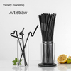 Extra Long Bendy Party Fancy Straws Disposable Drinking Plastic Straws