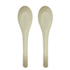 Eco-Friendly Bio-Based Heavy Duty Takeaway Plastic Dinnerware Reusable Corn Starch Soup Spoons Disposable Chinese Spoon