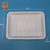 Cheap Customized Eco-friendly Corn starch food tray Biodegradable Packaging Disposable Food Tray