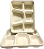 Hot sales white sugar cane food packaging bowl take away bagasse container with lids