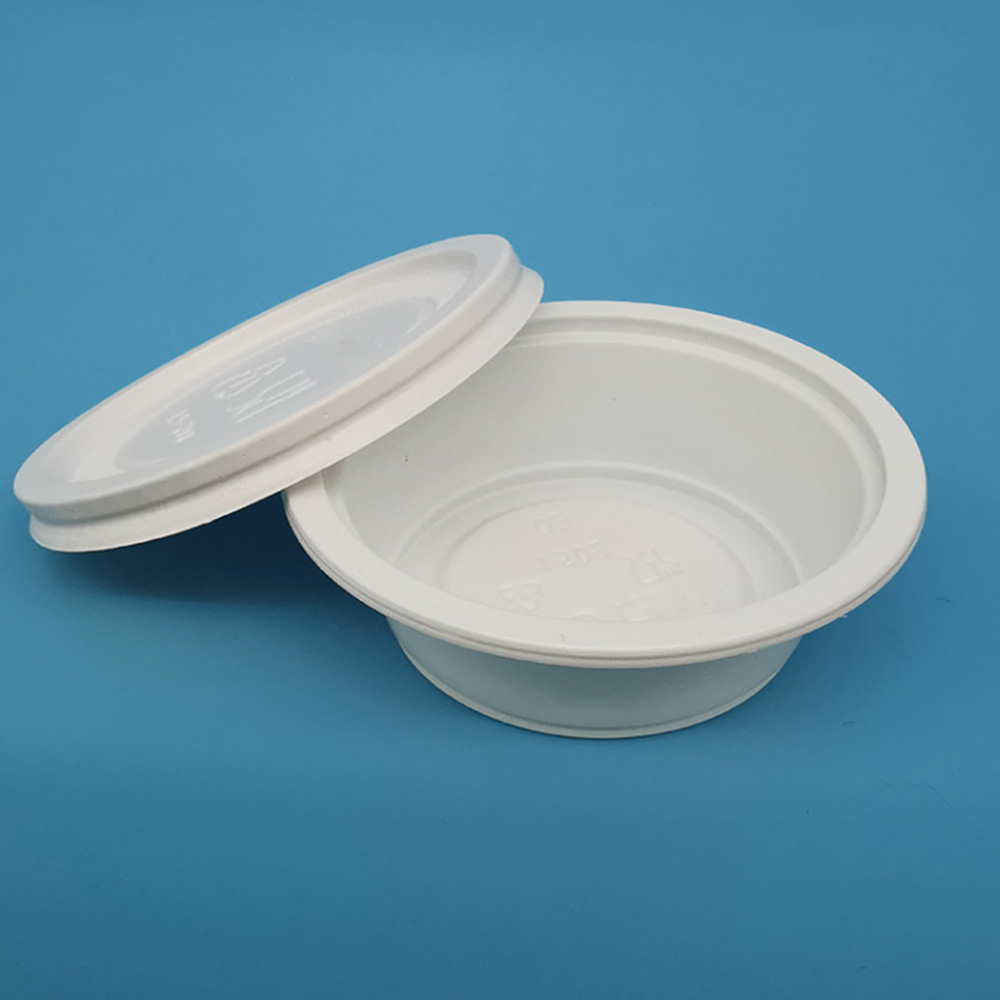 Eco Friendly Biodegradable Corn Starch Disposable Sauce Cup With Lid