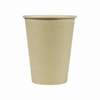 Biodegradable Disposable Printed Design Compostable Bamboo Pulp Paper Cups with lids