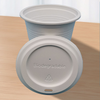 Disposable environmentally friendly biodegradable 100% corn starch disposable coffee cup lid can be customized