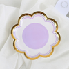 Factory sale Disposable paper plate Party paper plate dessert table cake plate