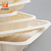 Custom Eco Friendly Disposable Sushi Desert Fruit Biodegradable Tray Packaging for Food