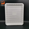 Factory price Disposable corn starch Biodegradable square tray, Biodegradable Disposable Starch Plate for fresh fruits