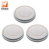 Cheap Customize 98mm Biodegradable Corn Starch Hot Cold Coffee Drink Round Flat Disposable Ice Cream Cup Lid