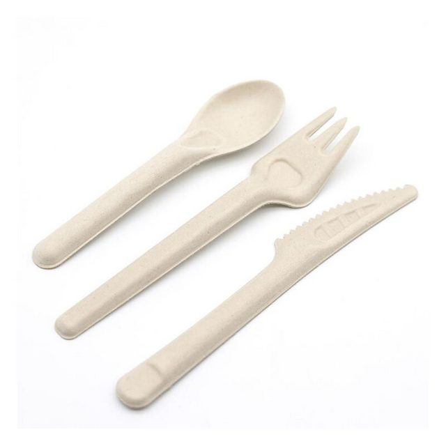 Wholesale High quality Cane syrup spoon Disposable tableware cane syrup knives forks spoons