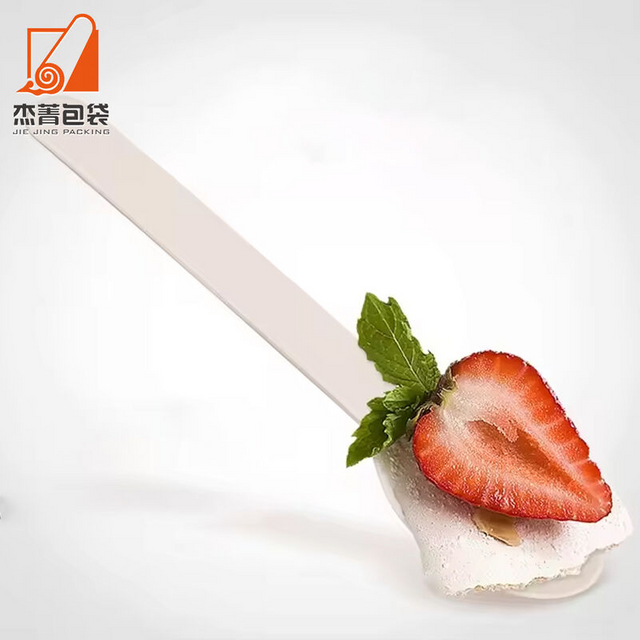 Disposable Eco-friendly Biodegradable Dinnerware Ice Cream Paper Spoons Easy Party Enjoyment