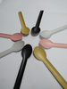 Colorful paper cutlery Bio-degradable Food Grade Pass Disposable Paper Spoon