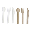 Manufacturer Wholesale bagass material Disposable Bagasse Paper Spoons