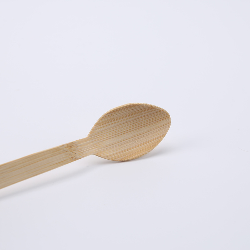 Bio-degradable Factory Bamboo Knife Spoon Fork Tableware Kit Bamboo Cutlery Set