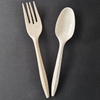 Wholesale biodegradable corn starch plastic knife fork spoon eco- friendly plastic cutlery compostable plastic tableware