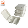 Fast food takeaway boxes biodegradable meal prep lunch box sugarcane pulp food containers