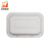 Cheap Biodegradable Disposable Compostable Sugarcane Take Out Food Containers 9*6* Bagasse Clamshell
