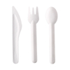 Wholesale Compostable Biodegradable Disposable Bagasse Sugarcane Pulp Cutlery Tableware Knife Fork Spoon