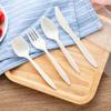 Großhandel Custom Eco Einweg PLA Besteck Set Party Hochzeit Picknick Restaurant Einweg Kunststoff Geschirr Gabel Löffel Messer