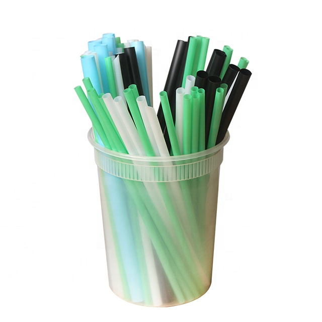 Biodegradable PLA straws Compostable Eco friendly plastic Straws for drinking