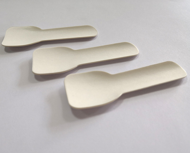 Eco Friendly New Ice Cream Spoon Yogurt and Dessert Mini Paper Spoon for Tea Cup and Sourcers
