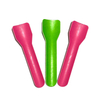 Disposable Paper Ice Cream Spoon Mini Disposable Paper Ice Cream Scoop Colored