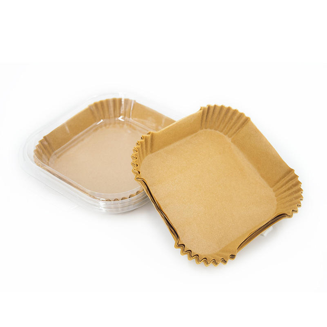 100 Stück öl beständiger Antihaft-Pergament liner Braten Back papier Einweg-Luft fritte use Papier auskleidungen für die Mikrowelle