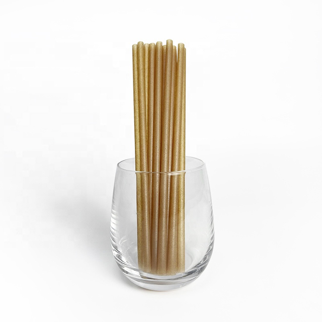 Zuckerrohr strohhalme Biologisch abbaubares kunststoff freies umwelt freundliches kompost ier bares Trink-Smoothie-Zuckerrohr-Bagasse-Stroh