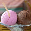 17/5000 Disposable ice cream Eco-friendly degradable wooden ice cream spoon