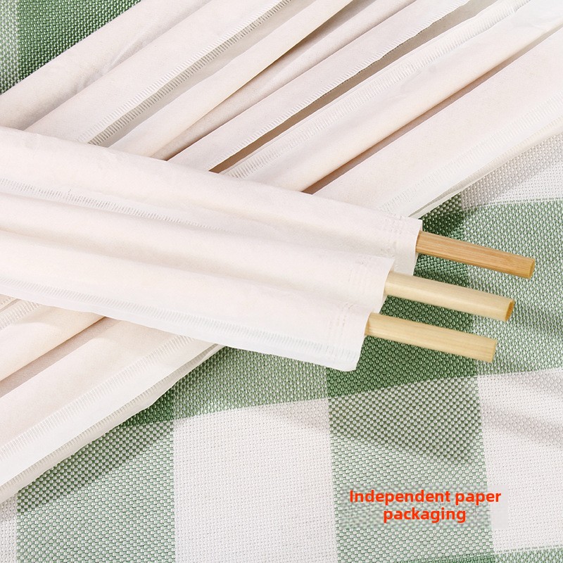 Natural Biodegradable 6mm Diameter Wheat Straw PLA Straws Disposable Water Beverage Coffee Juice Straws for Parties and Bars