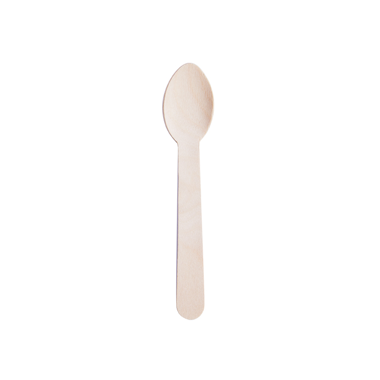 Compostable Portable Birch Wood Cutlery Set Wooden Spoon Knives Fork for Restaurants Food Serving