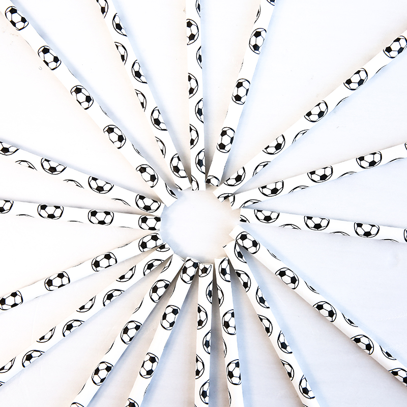 Biodegradable Colorful Hot Selling Drinking Paper Biodegradable Paper Straws for Party