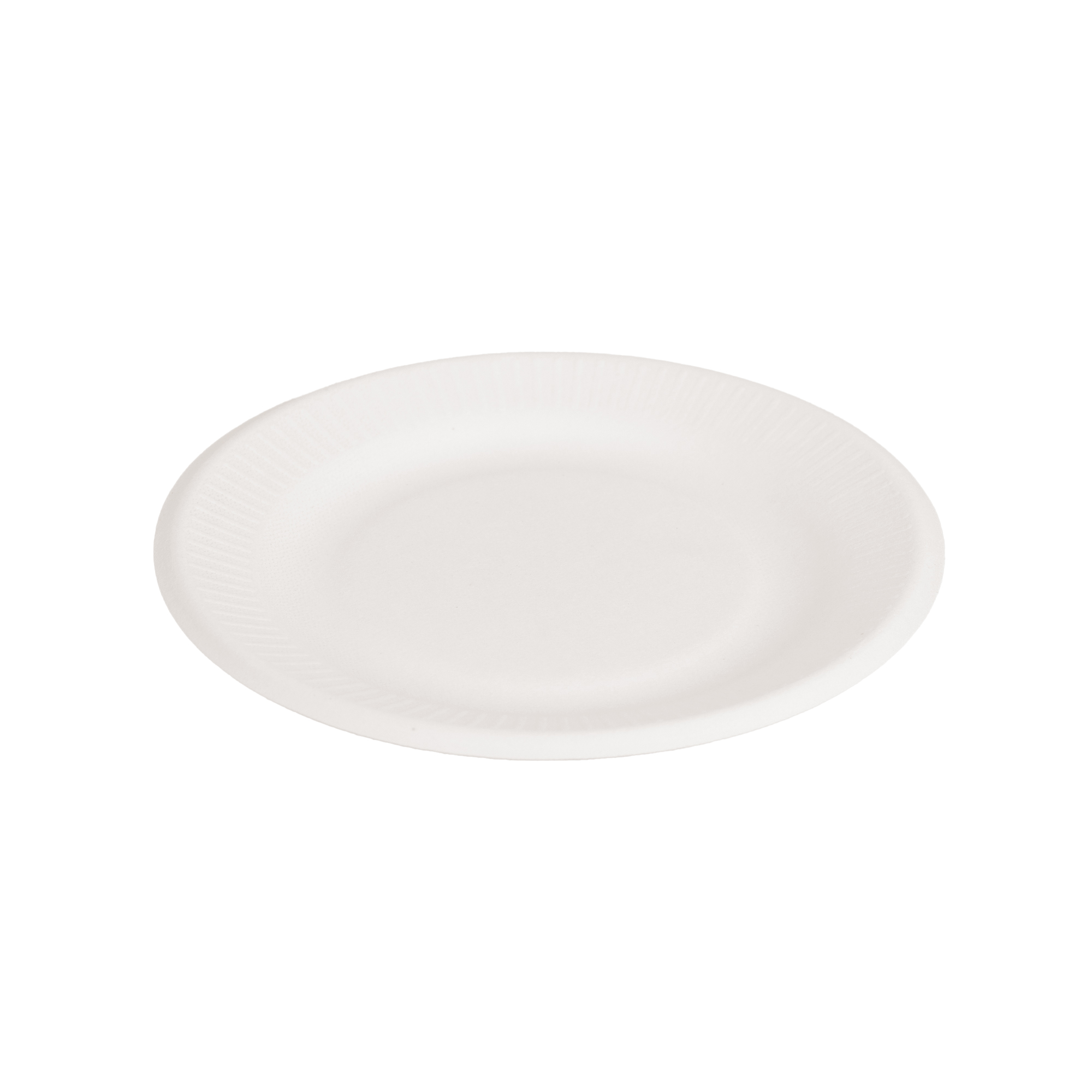  Home Compostable Sugarcane Round Bagasse Plate with Compartments