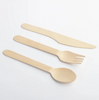 Manufacturers Wholesale Wooden Cutlery Set Spoon Knife Fork Disposable Eco Friendly Cutlery Knives Forks Spoons