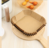 Rectangles Shape Non-Stick Air Fryer Paper Liners Oil-Proof and Water-Resistant Paper for Air Frying and Baking