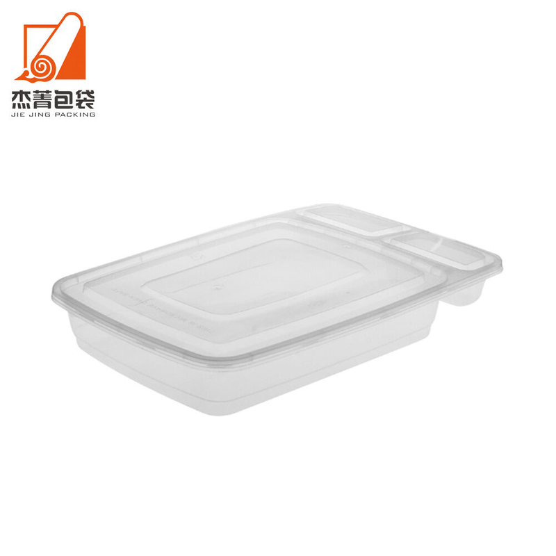 Disposable Fried Dumplings Breathable Holes Wonton Roast Duck Separated From the Flavor of the Pack with Lid Takeaway Box